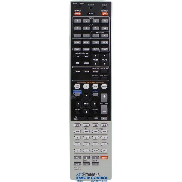 Original YAMAHA Remote Control  RAV287 –  HTR-6280 RX-V1065  RX-A720 AV Receiver