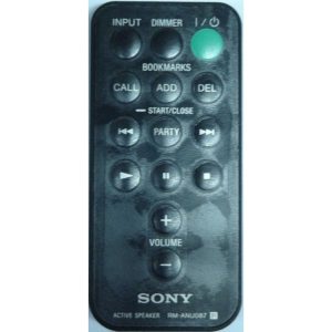 Originl Sony Remote Control RM-ANU087 – SA-NS300 SA-NS400 SA-NS500 Wireless Audio Network Speakers