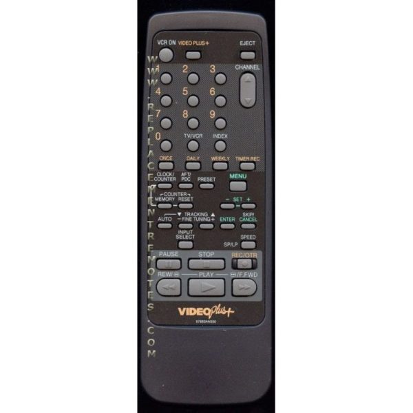 Orion 07660AN350 VCR Remote Control