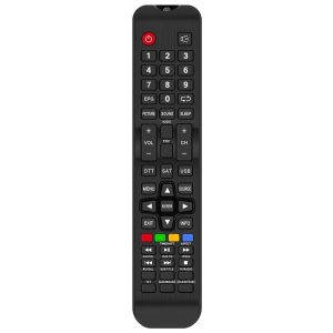 PALCO32 FL09 Remote Control Replacement for Telesystem TV T2S2HEVC 28000157