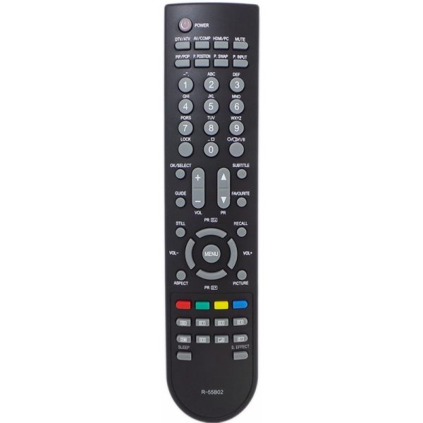 Palsonic Remote Control R-55B02 –  TFTV68HDT  TFTV81HDT  TFTV81PBHDT  TFTV93HDT  TFTV106HDT  LCD TV