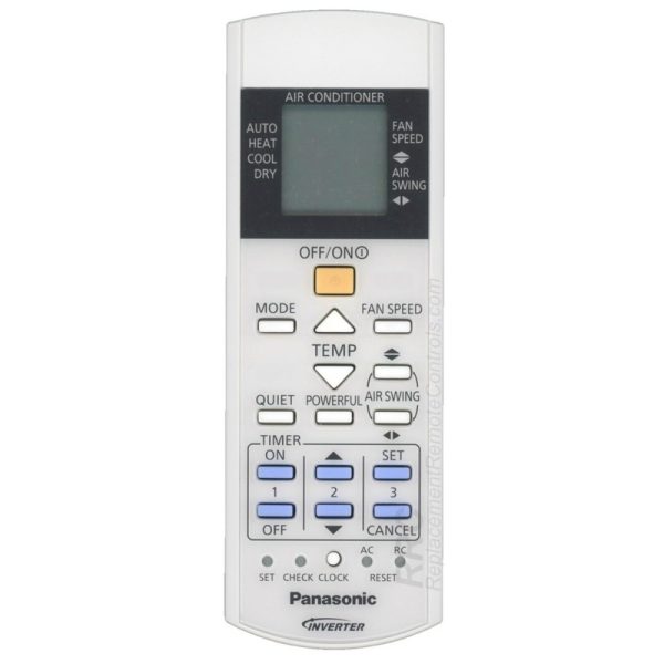 Panasonic A75C3726 Air Conditioner Remote Control