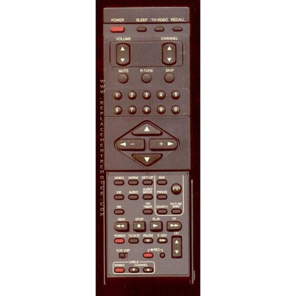 Panasonic CTN2794S VCR Remote Control