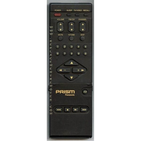 Panasonic EUR51611 VCR Remote Control