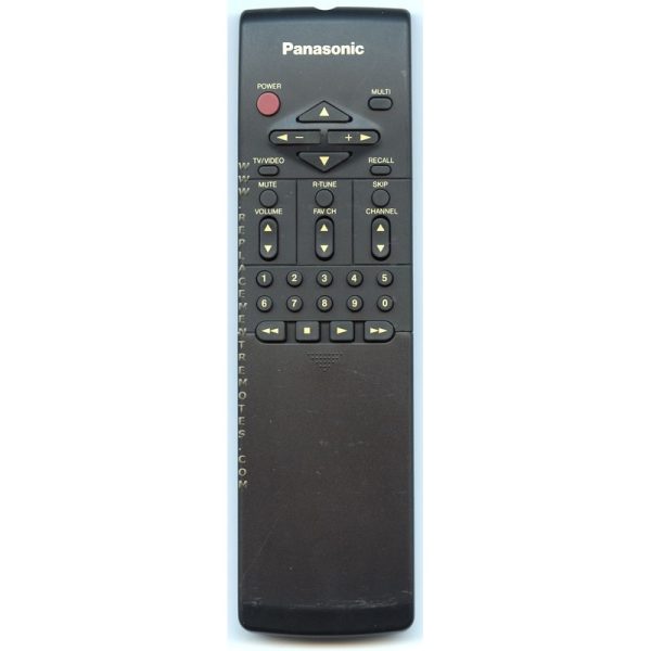 Panasonic EUR51700 VCR Remote Control
