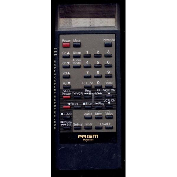 Panasonic EUR641156 VCR Remote Control