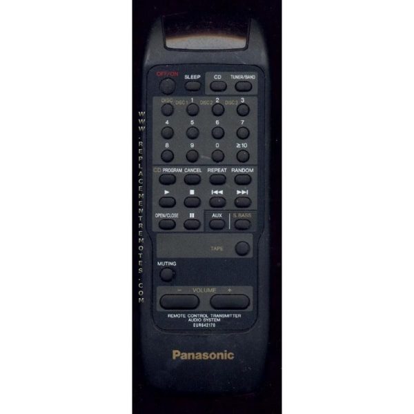 Panasonic EUR642170 Audio Remote Control