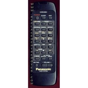 Panasonic EUR643804 Audio Remote Control