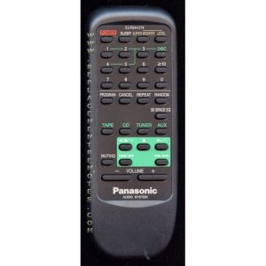 Panasonic EUR644379 Audio Remote Control