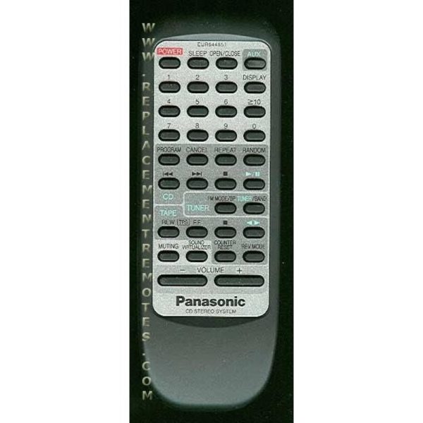 Panasonic EUR644851 Audio Remote Control