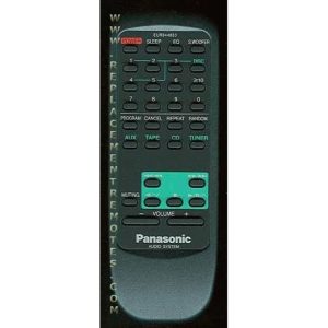 Panasonic EUR644853 Audio Remote Control