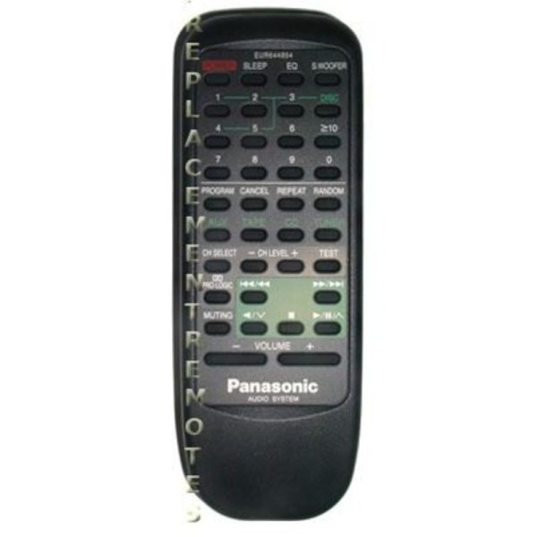 Panasonic EUR644854 Audio Remote Control