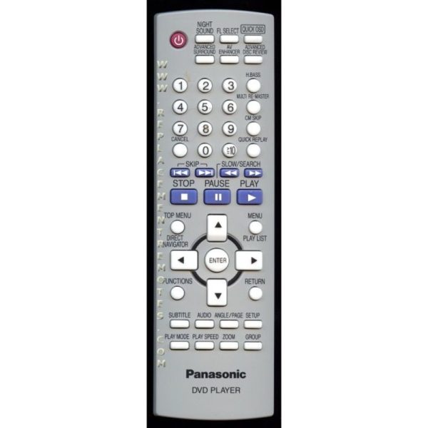 Panasonic EUR7631190 DVD Remote Control – EUR7631190