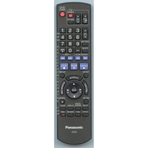 Panasonic EUR7659T50 Digital Video Disc Recorder DVDR Remote Control – EUR7659T50