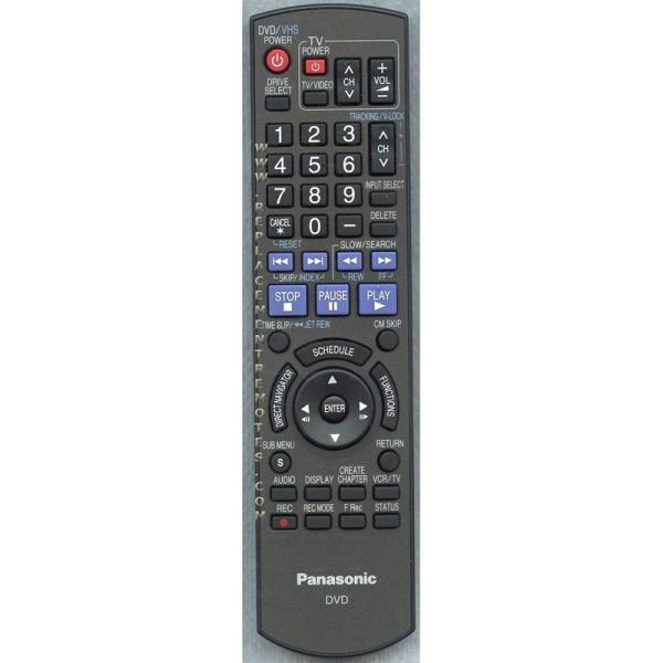 Panasonic EUR7659T60 DVDR Remote Control