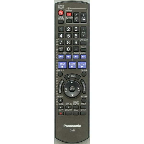 Panasonic EUR7659T70 DVDR Remote Control