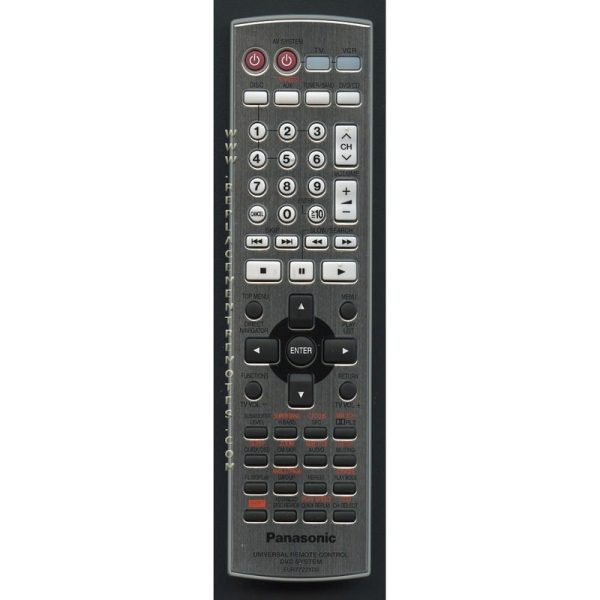 Panasonic EUR7722KD0 DVD Remote Control
