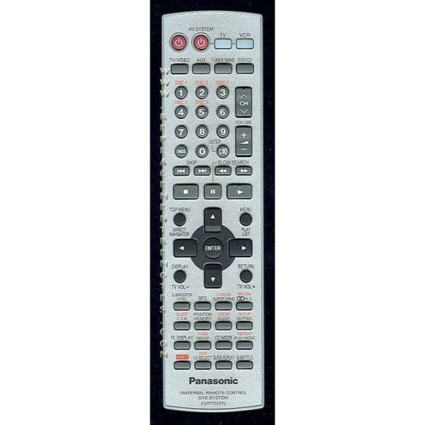 Panasonic EUR7722X70 Home Theater Remote Control