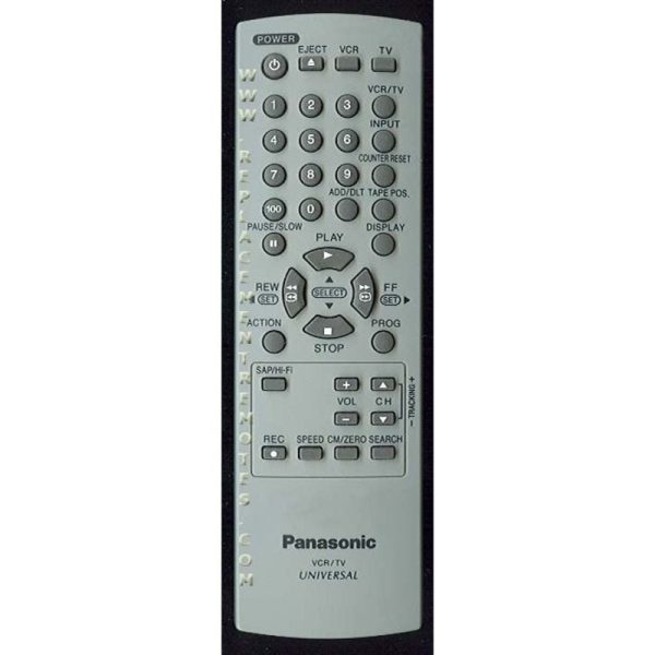 Panasonic EUR7723KA0 VCR Remote Control