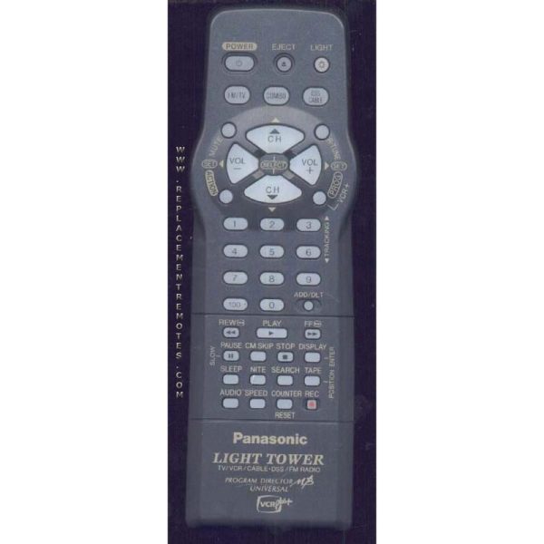 Panasonic LSSQ0198 TV/VCR Remote Control