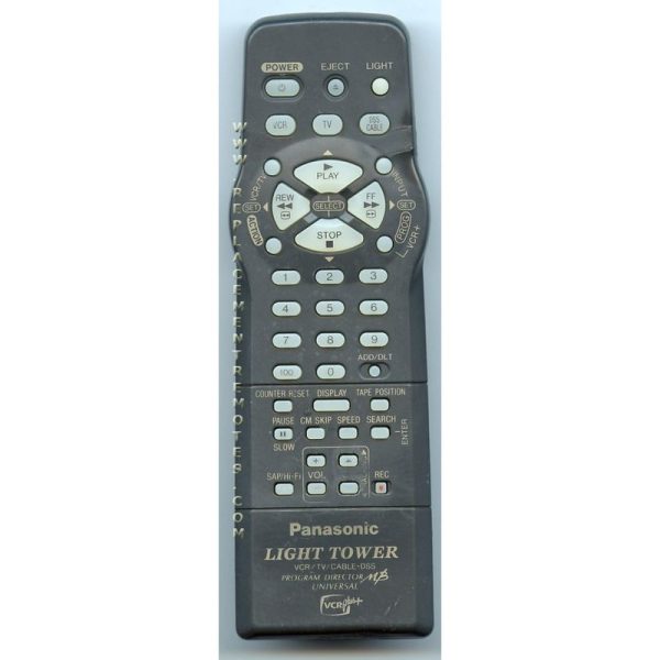 Panasonic LSSQ0205 VCR Remote Control