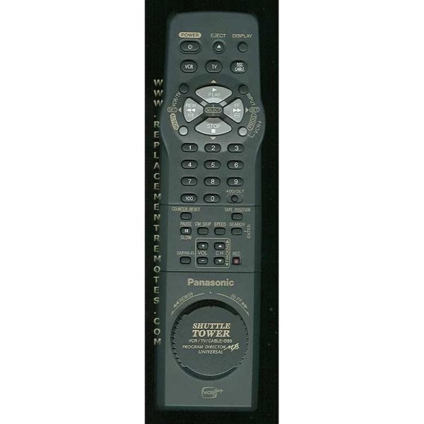Panasonic LSSQ0231 VCR Remote Control