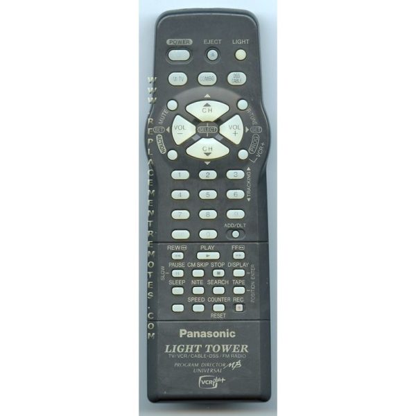Panasonic LSSQ0240 TV/VCR Remote Control