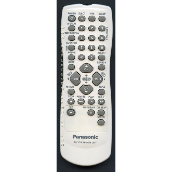 Panasonic LSSQ0249 TV/VCR Remote Control