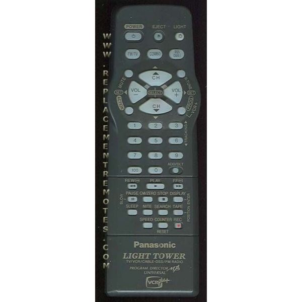 Panasonic LSSQ0277 VCR Remote Control