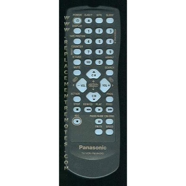 Panasonic LSSQ0281 TV/VCR Remote Control