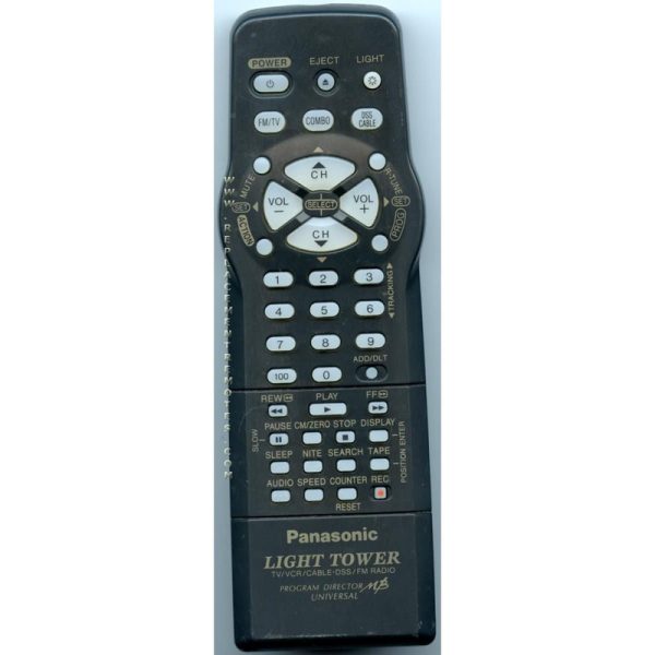 Panasonic LSSQ0319 TV/VCR Remote Control