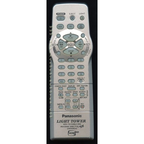 Panasonic LSSQ0343 VCR Remote Control