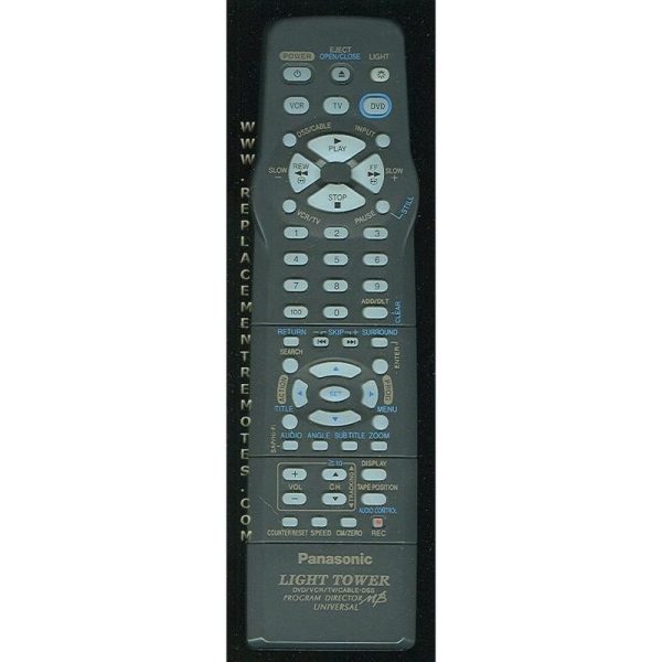 Panasonic LSSQ0345 DVD/VCR Remote Control