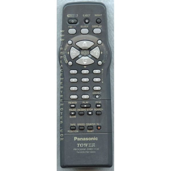 Panasonic LSSQ0380 TV/VCR Remote Control