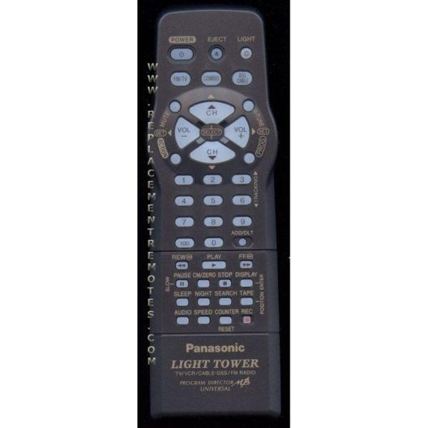 Panasonic LSSQ0381 TV/VCR Remote Control