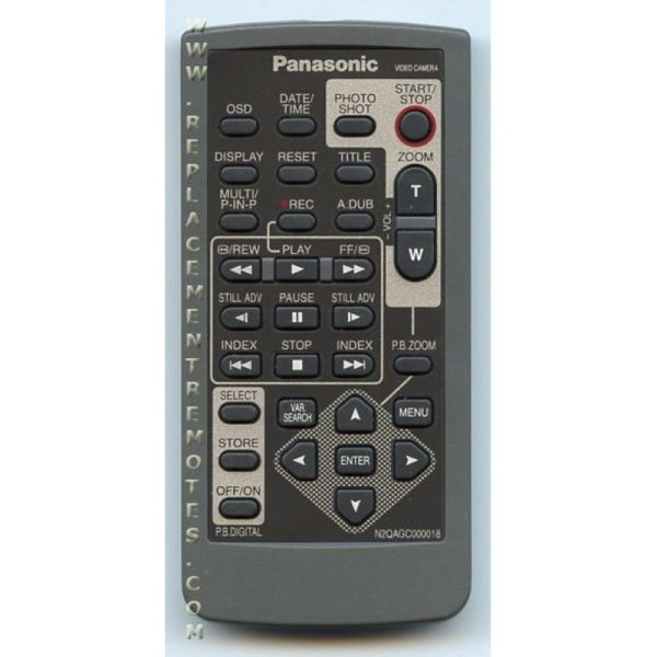 Panasonic LSSQ0411 Video Camera Remote Control