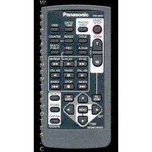 Panasonic N2QAEC000003 Video Camera Remote Control
