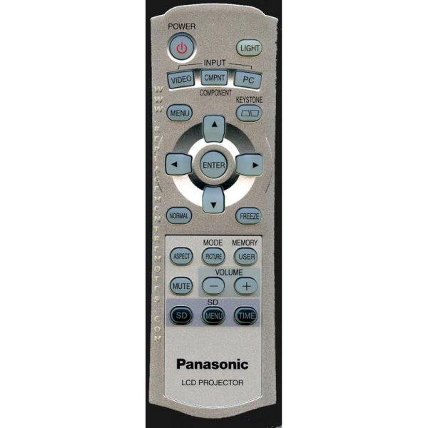 Panasonic N2QAFA000002 Projector Remote Control