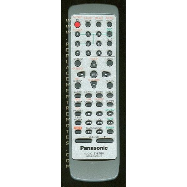 Panasonic N2QAJB000023 Audio Remote Control