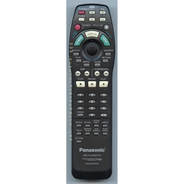 Panasonic N2QAJB000032 DVD Remote Control
