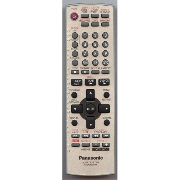 Panasonic N2QAJB000098 Audio Remote Control