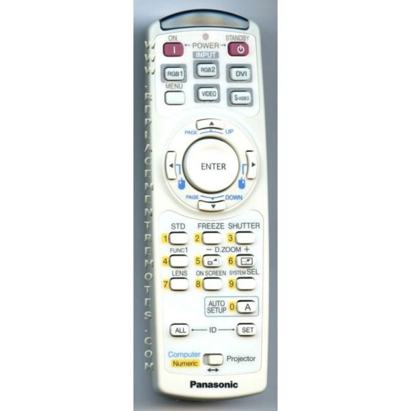 Panasonic N2QAYA000005 Projector Remote Control