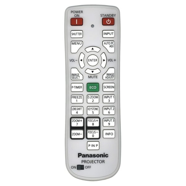 Panasonic N2QAYA000041 Projector Remote Control