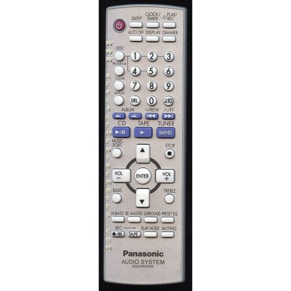 Panasonic N2QAYB000008 Audio Remote Control