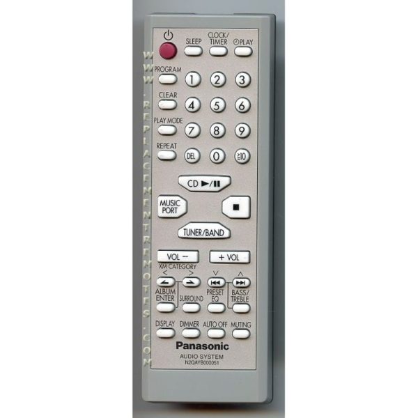 Panasonic N2QAYB000051 Audio Remote Control