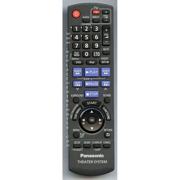 Panasonic N2QAYB000359 Home Theater Remote Control