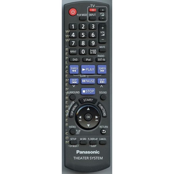 Panasonic N2QAYB000360 Home Theater Remote Control