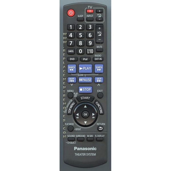 Panasonic N2QAYB000514 Home Theater Remote Control
