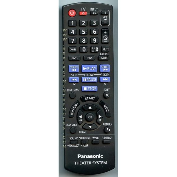 Panasonic N2QAYB000623 Home Theater Remote Control