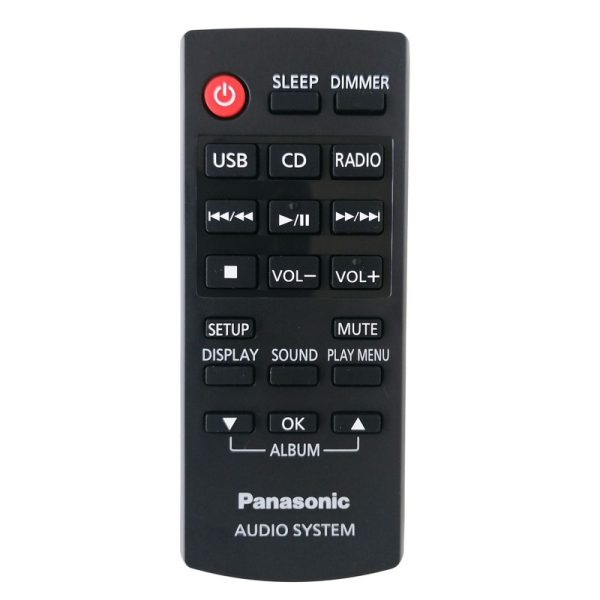 PANASONIC ORIGINAL REMOTE CONTROL N2QAYC000058 – SC-HC17, SC-HC27 SC-HC271  Genuine